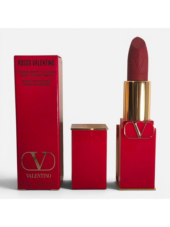 Valentino Other - Valentino Rosso Valentino Matte Lipstick "Undressed Velvet" 111A - Full Size NIB